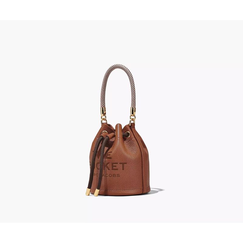 MARC JACOBS The Leather Mini Bucket Bag image number 1